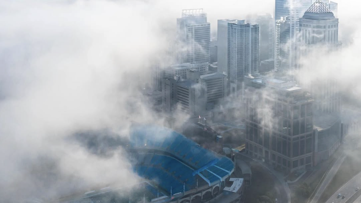 Charlotte Skyline Fog
